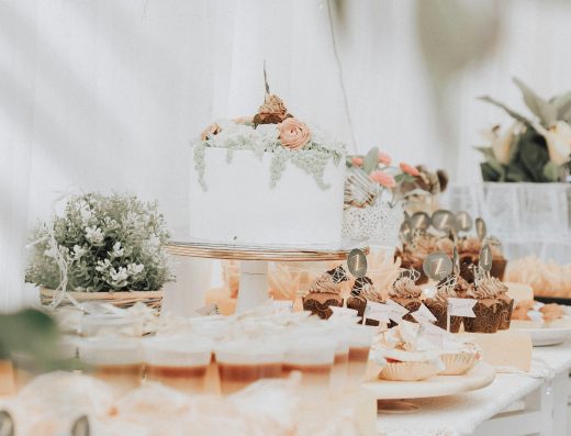 Romantic Cake Spread