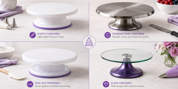 cake turntables
